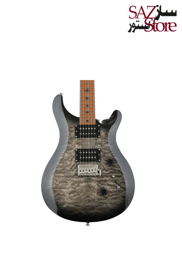 گیتار الکتریک PRS SE Custom 24 Roasted Maple Ltd Charcoal Burst