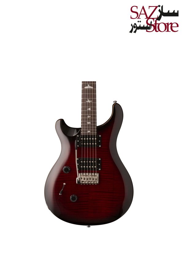 گیتار الکتریک PRS SE Custom 24 Left Handed Fire Red Burst