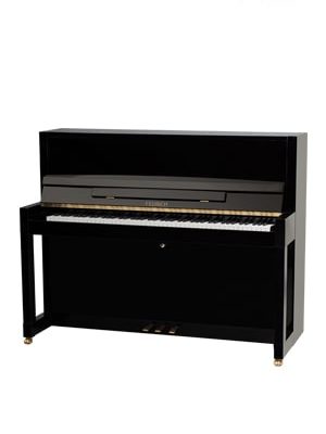 پیانو آکوستیک FEURICH 115 – PREMIERE Black Polished - Brass