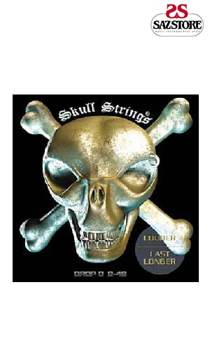 سیم گیتار الکتریک Skull Strings Drop D 9-48